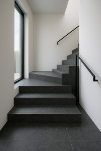 Maatwerk natuursteen trap